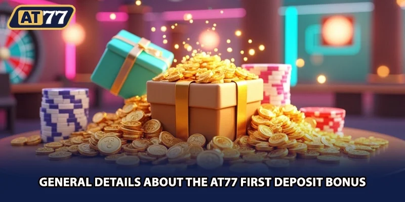 General details about the AT77 first deposit bonus