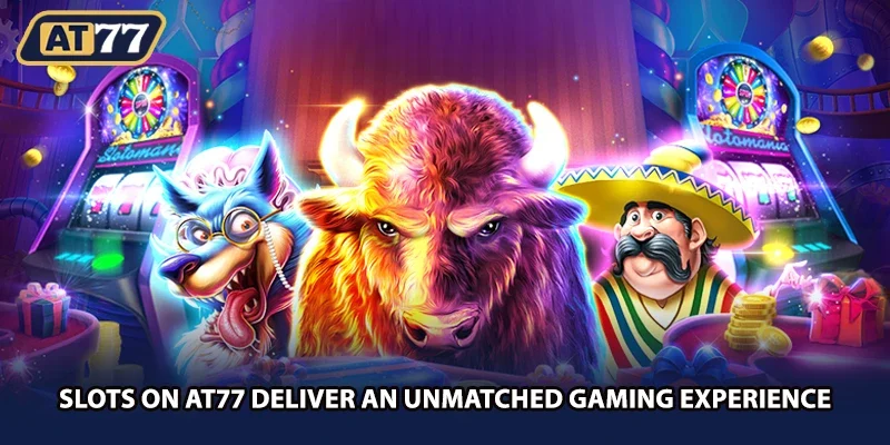 Slots on AT77 deliver an unmatched gaming experience